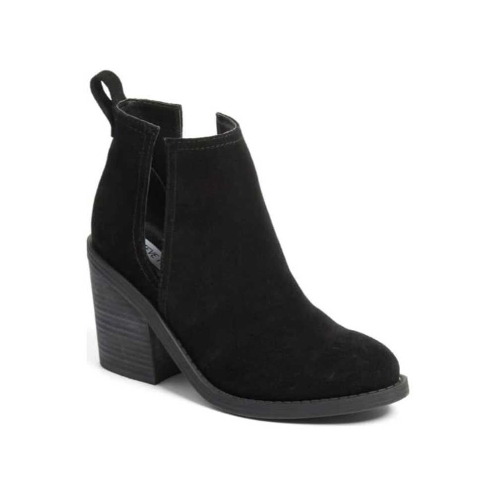 Steve Madden Sharini Suede Booties in Black - 8.5 - Picture 2 of 8